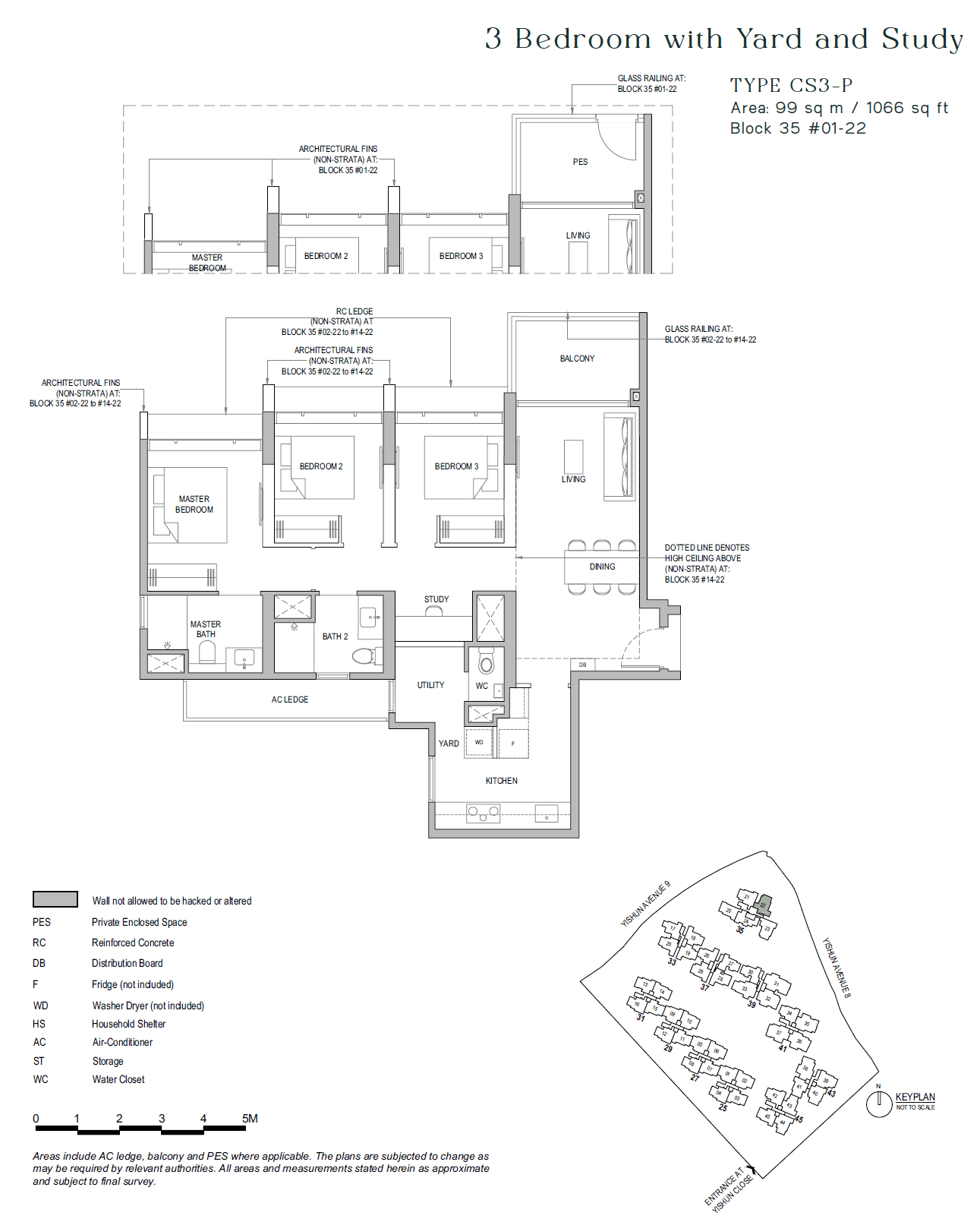 North Gaia 3 BEDROOM+YARD+STUDY CS3-P