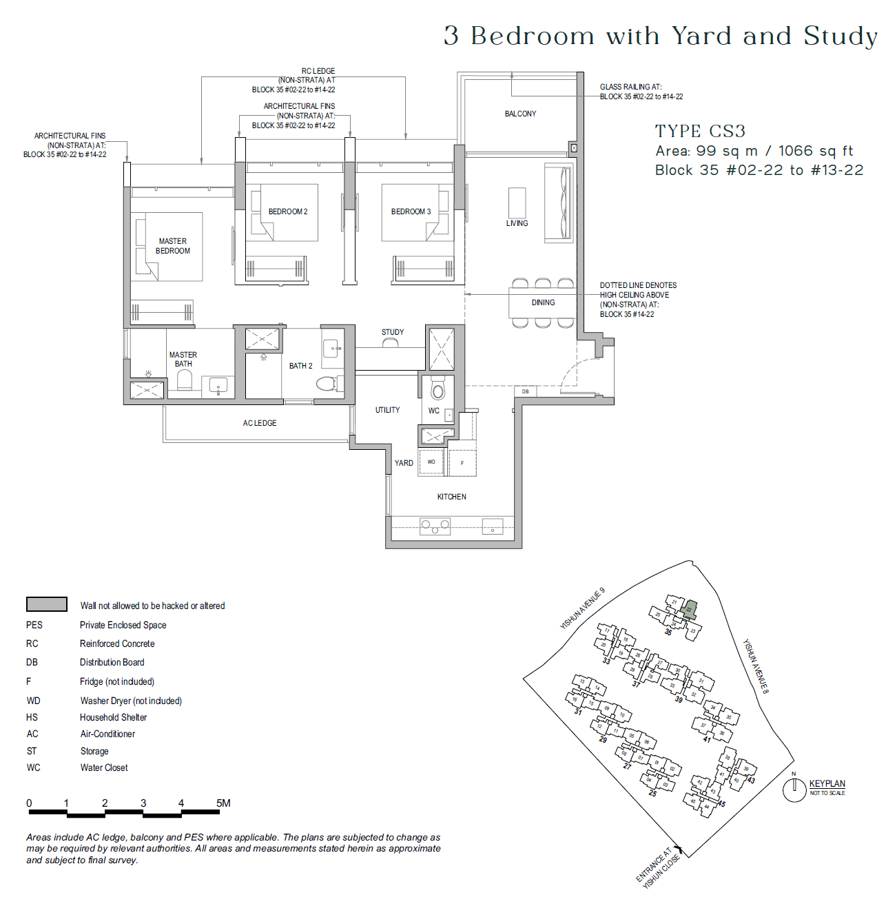 North Gaia 3 BEDROOM+YARD+STUDY CS3