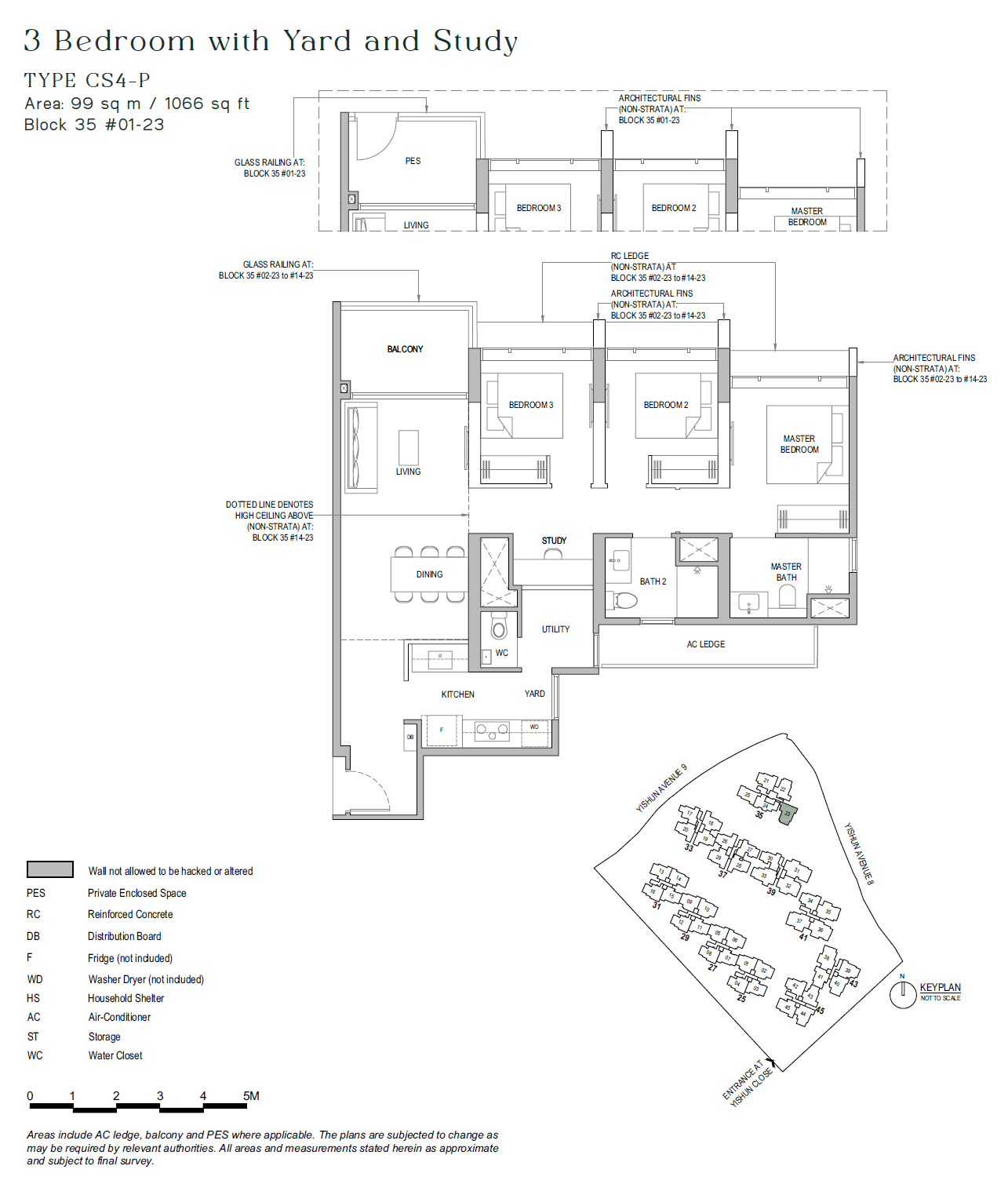 North Gaia 3 BEDROOM+YARD+STUDY CS4-P