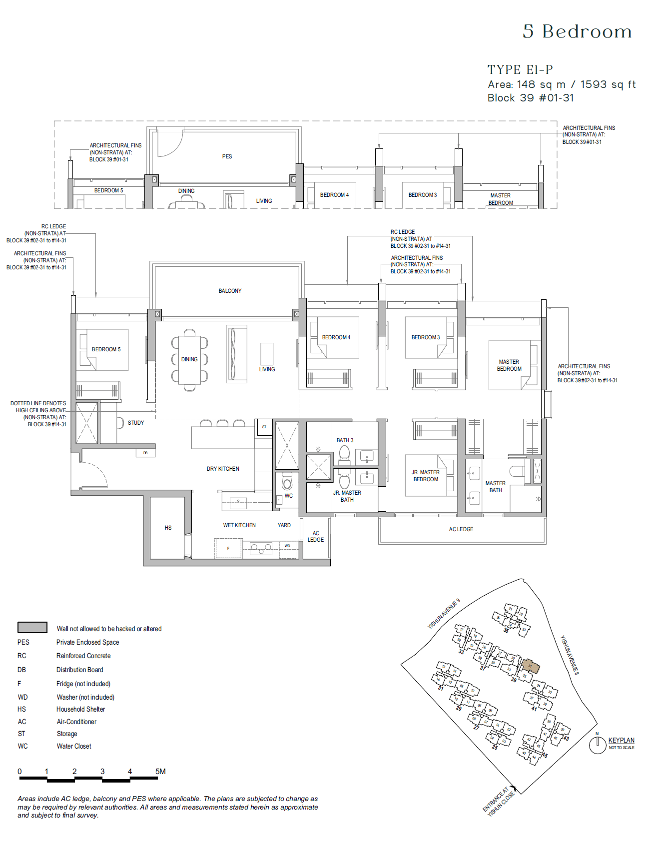 North Gaia 5 BEDROOM E1-P