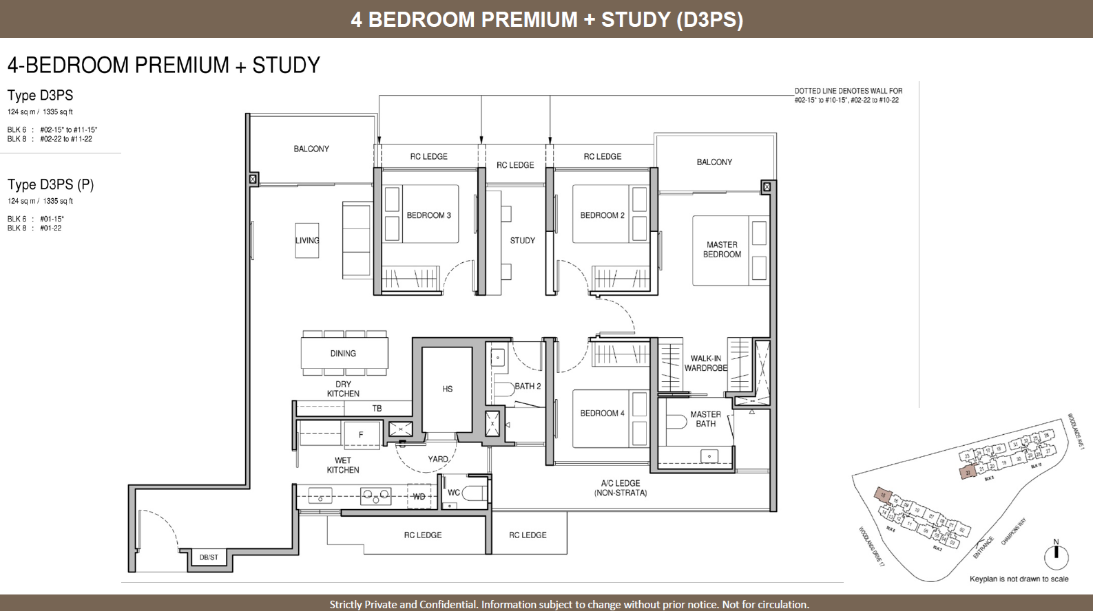 Norwood Grand 景林嘉园 4 BEDROOM PREMIUM + STUDY D3PS(P)