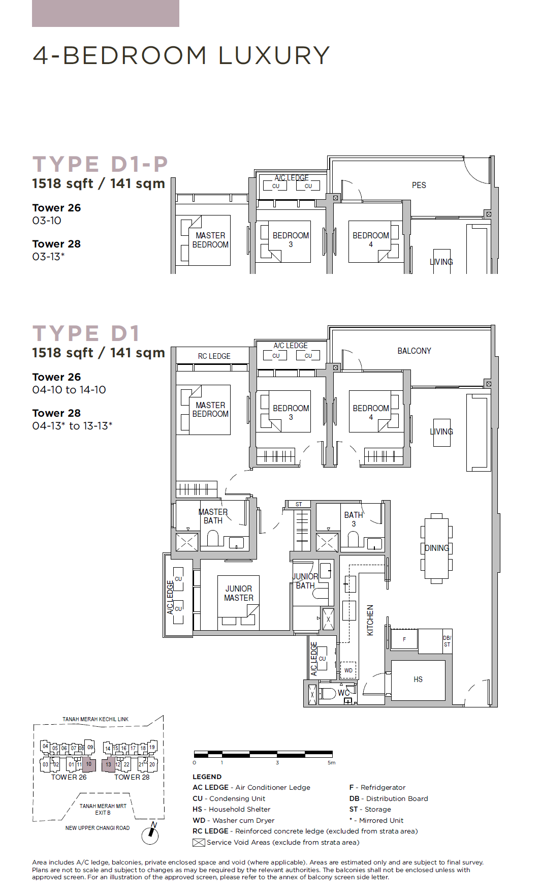 Sceneca Residence 4BR Luxury D1