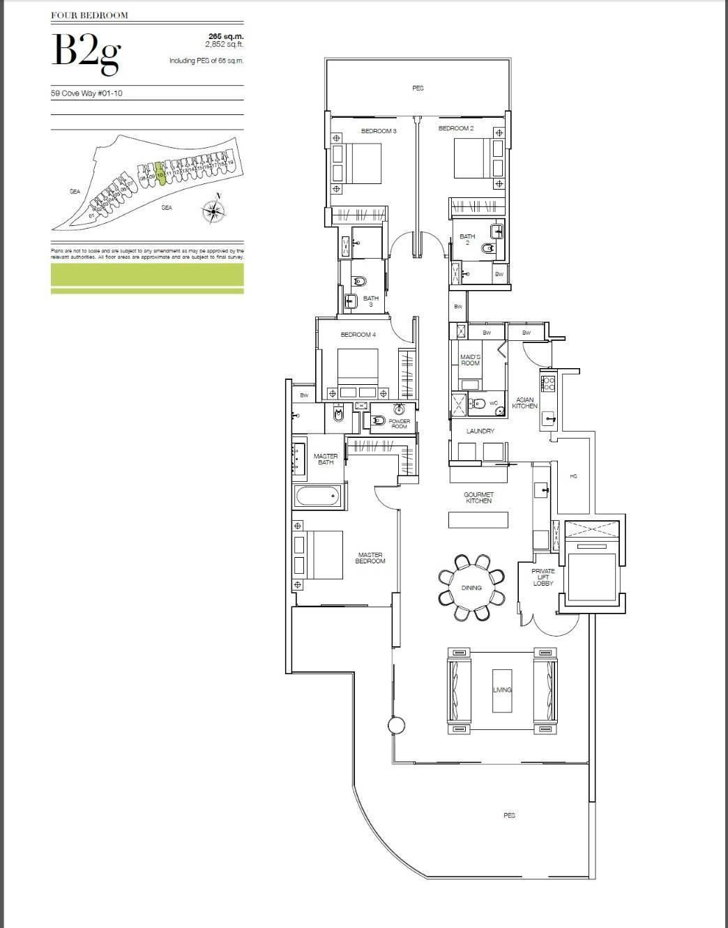 Seascape 涛源湾 4 Bedroom B2g