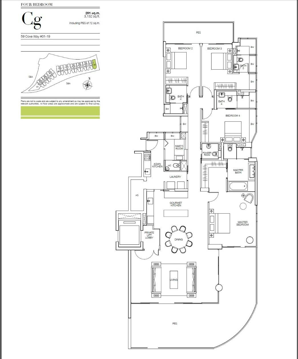 Seascape 涛源湾 4 Bedroom Cg