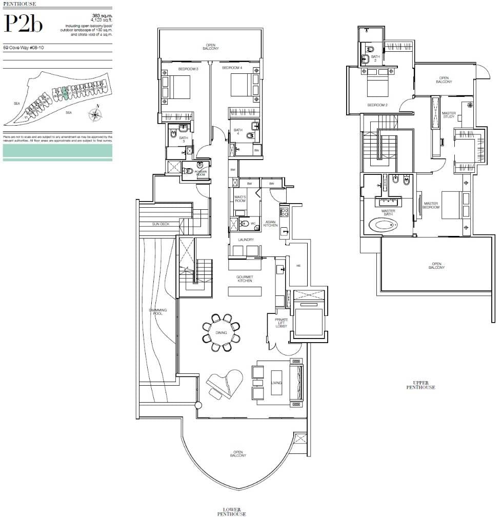 Seascape 涛源湾 Penthouse P2b