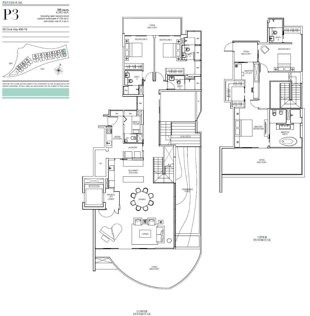 Seascape 涛源湾 Penthouse P3