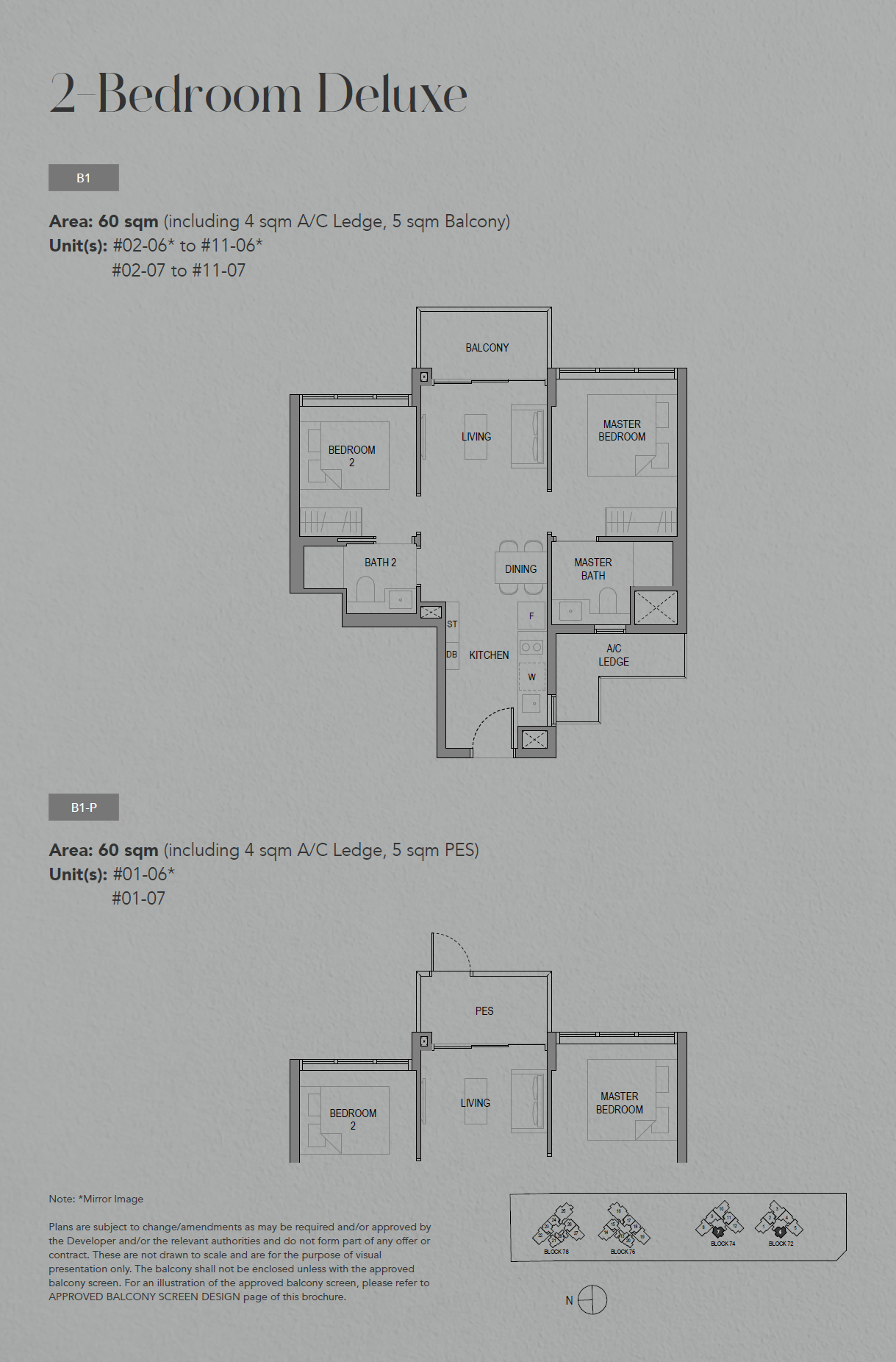 SORA 水岸华庭 2 Bedroom Deluxe B1-P