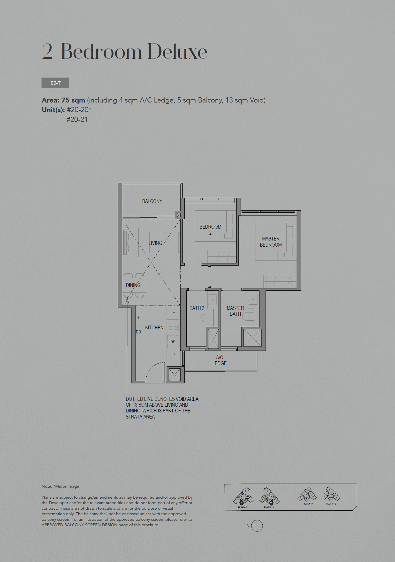 SORA 水岸华庭 2 Bedroom Deluxe B2-T