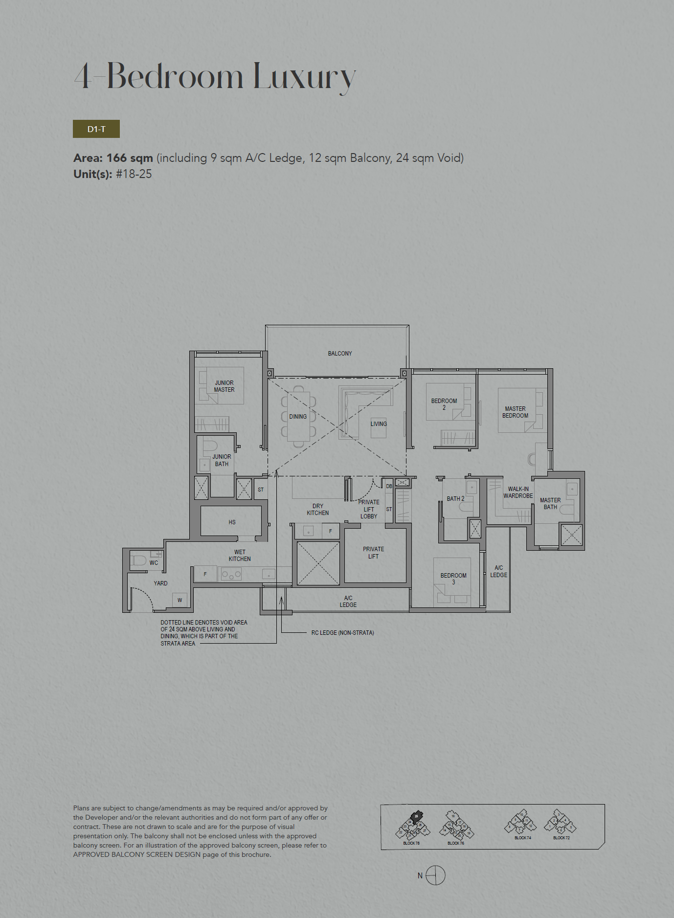 SORA 水岸华庭 4 Bedroom Luxury D1-T