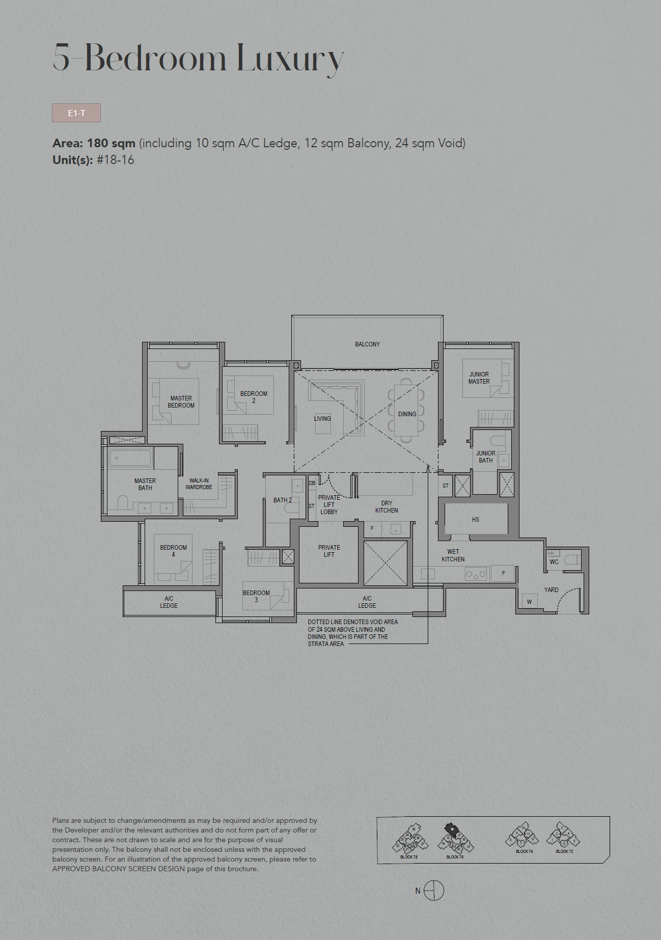 SORA 水岸华庭 5 Bedroom Luxury E1-T