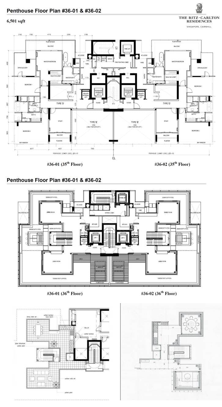 The Ritz-Carlton 丽思卡尔顿 Penthouse PH