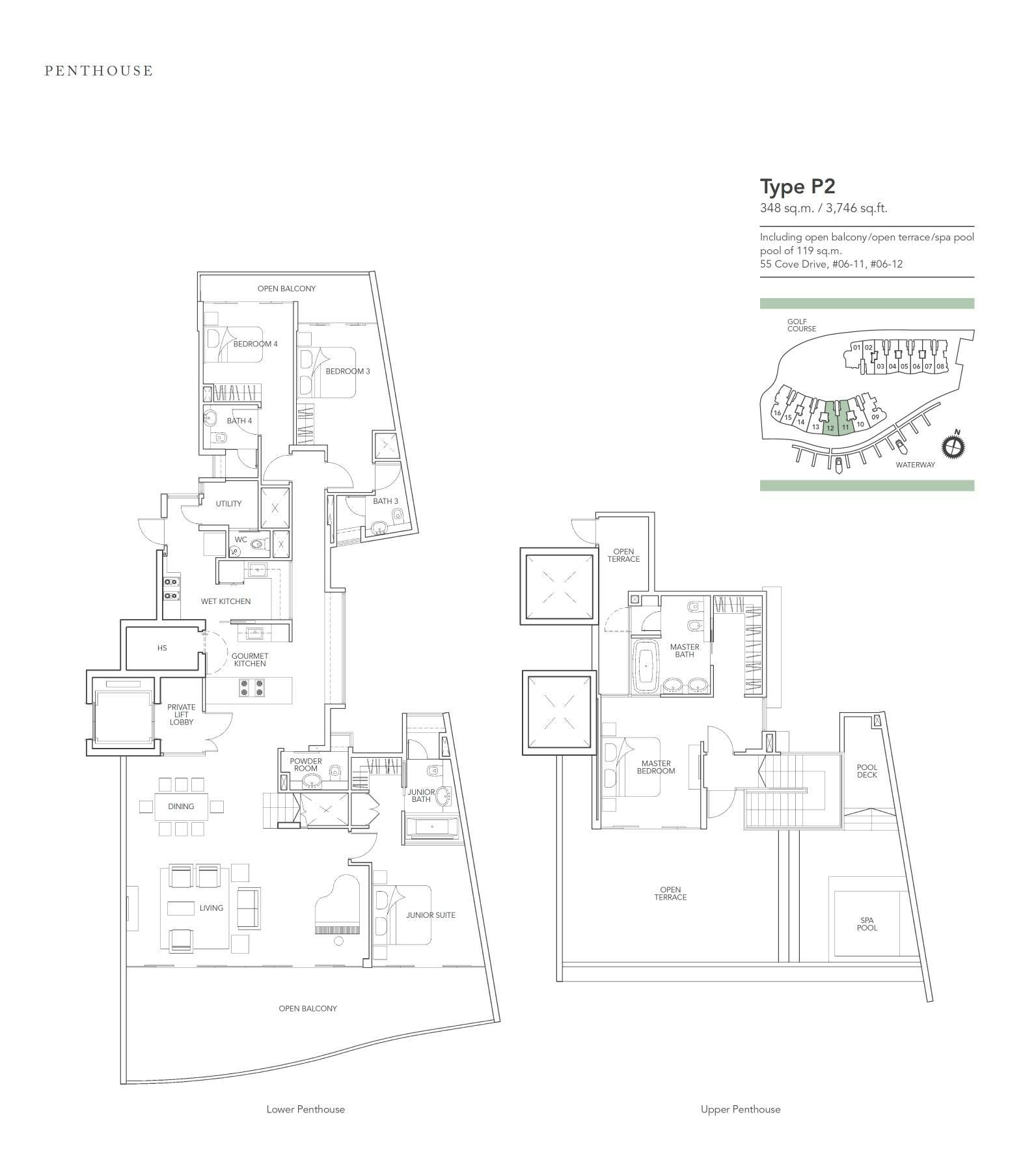 Turquoise Penthouse P2