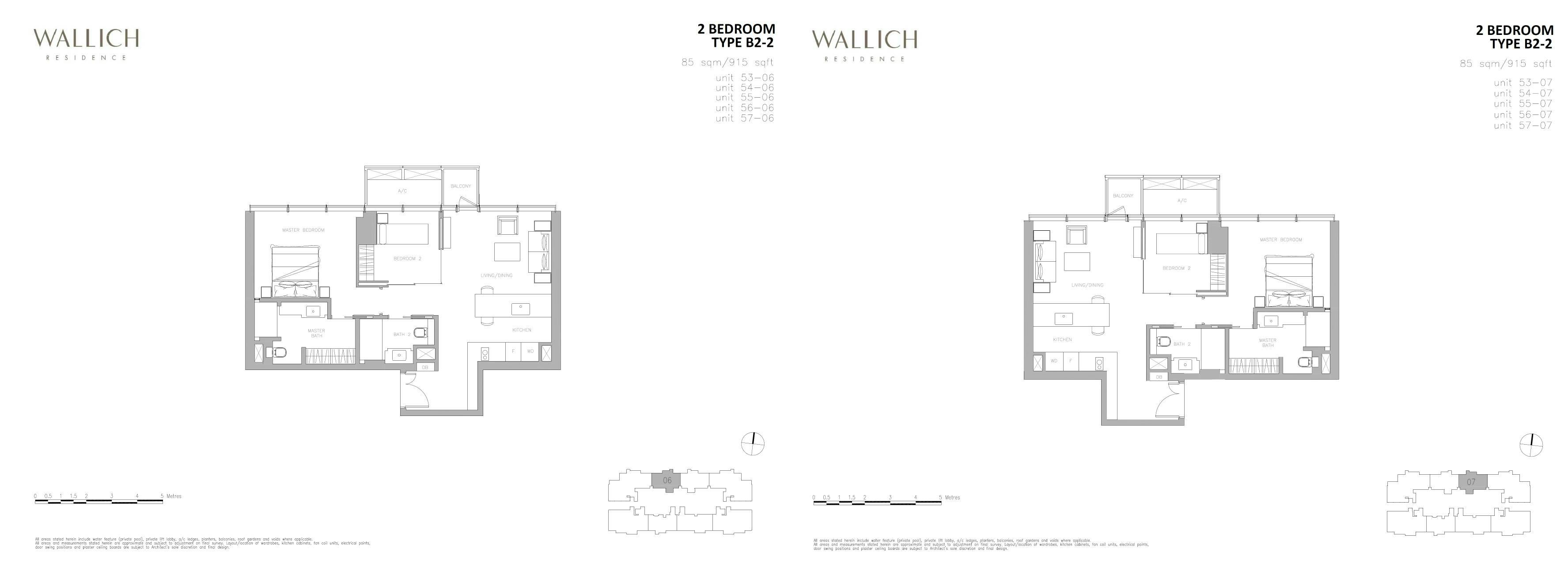 Wallich Residence 华利世家 2 BEDROOM B2-2