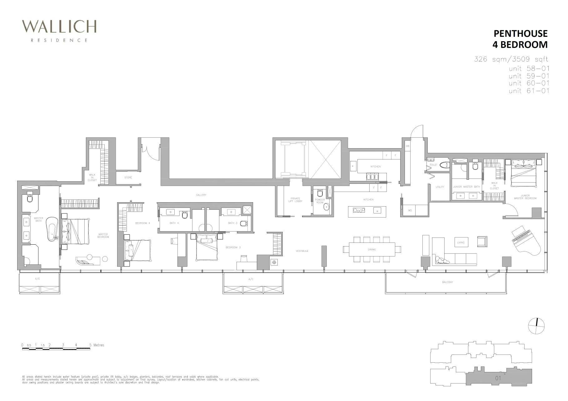 Wallich Residence 华利世家 PENTHOUSE PH