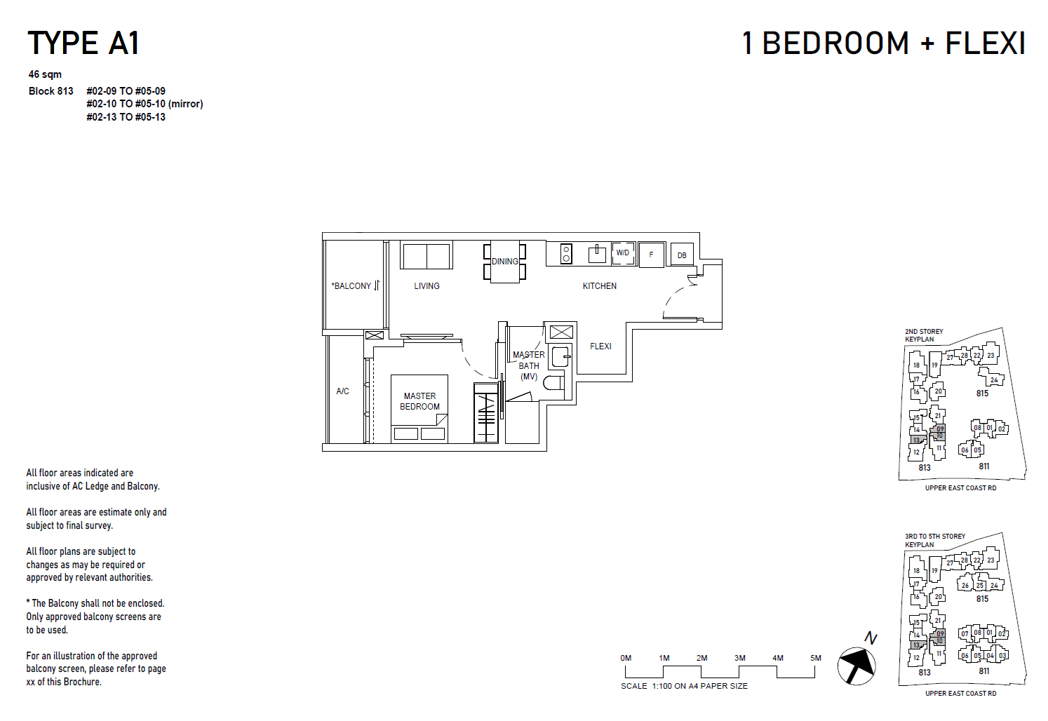 Bagnall Haus 1BR + Flexi A1