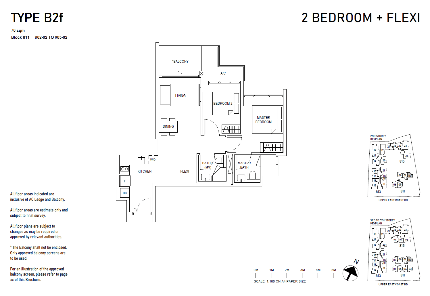Bagnall Haus 2BR + Flexi B2f