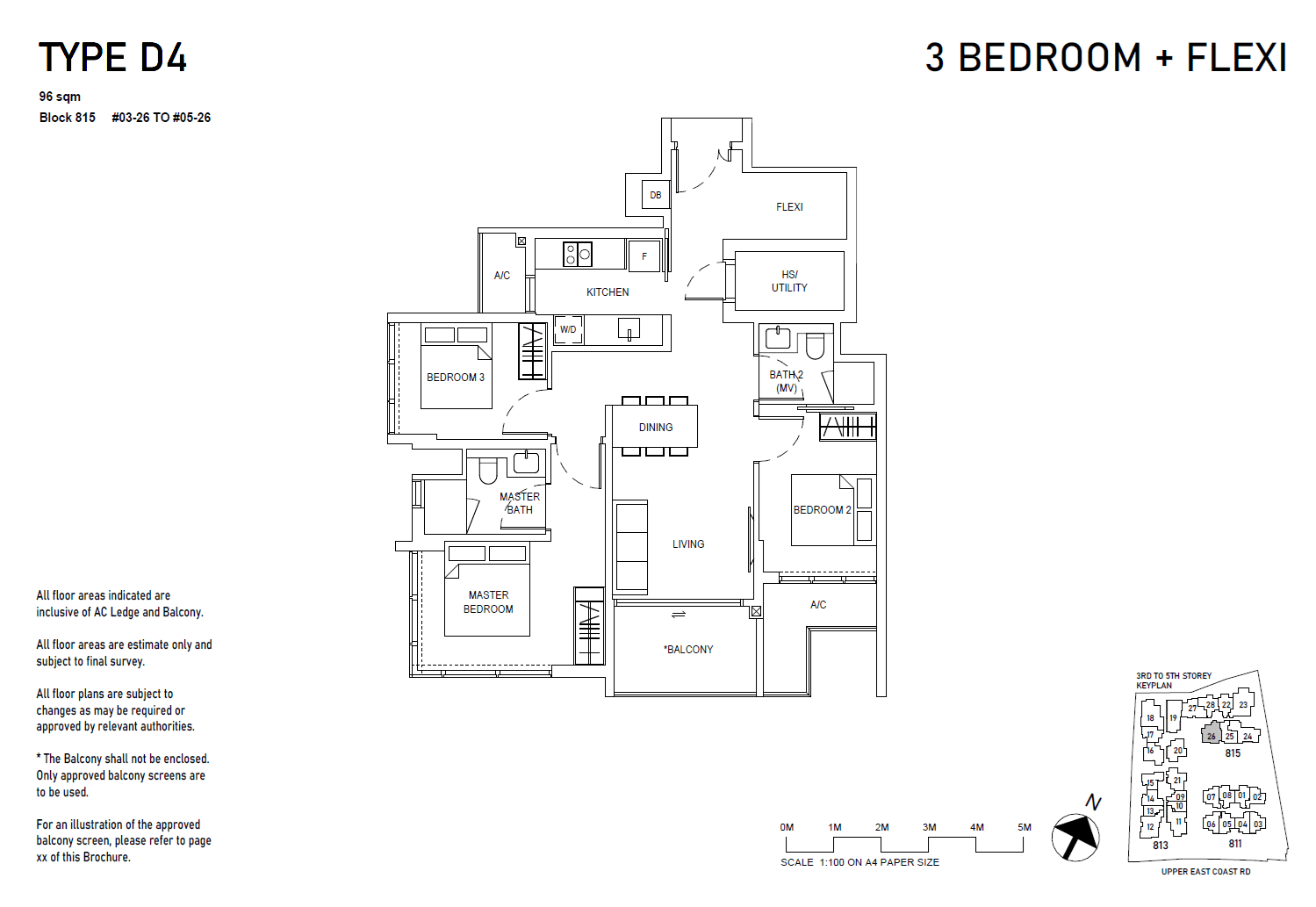 Bagnall Haus 3BR + Flexi D4