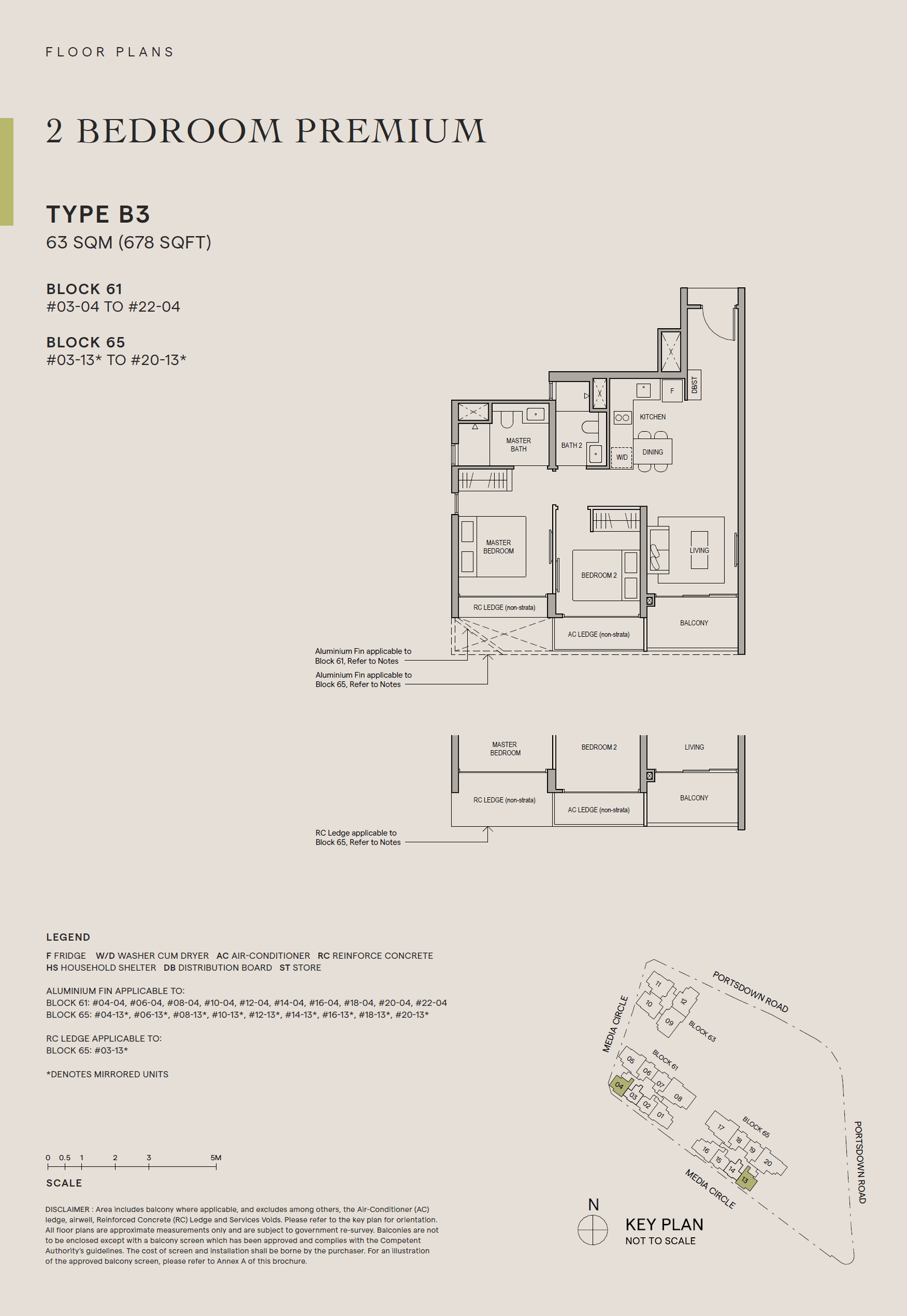 Bloomsbury Residences 2 Bedroom Premium B3