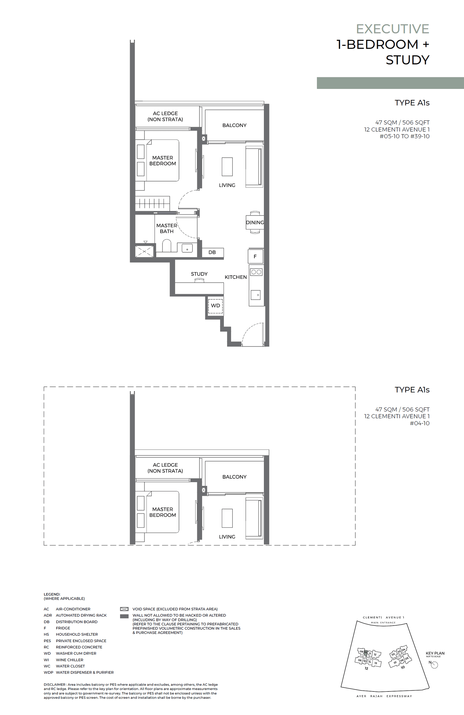 ELTA 逸泰雅居 1 BEDROOM + STUDY A1s