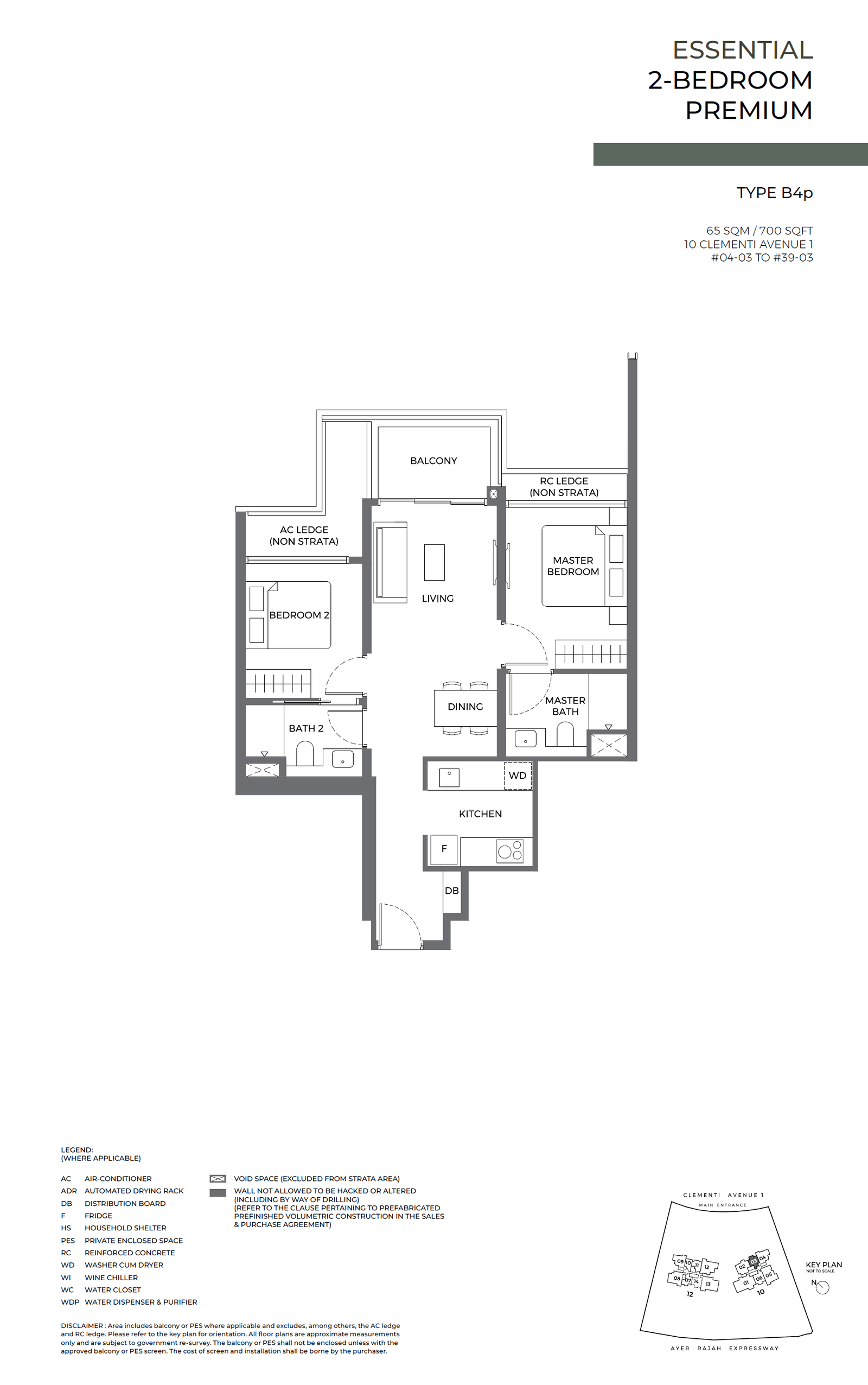 ELTA 逸泰雅居 2 BEDROOM PREMIUM B4p