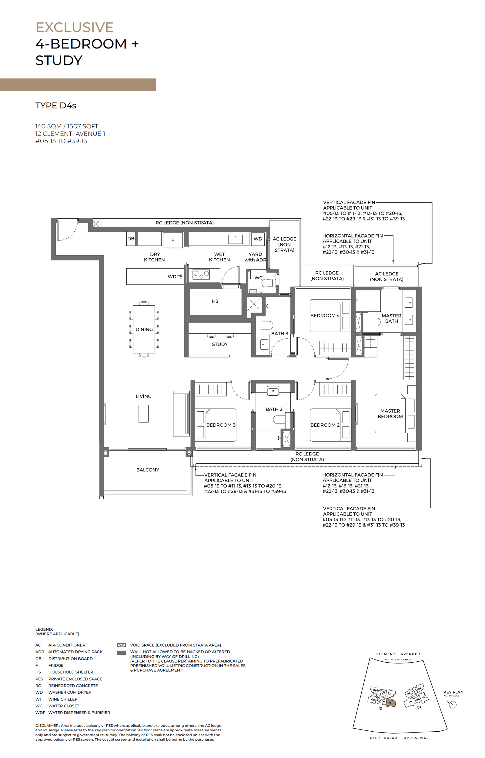 ELTA 逸泰雅居 4 BEDROOM + STUDY D4s