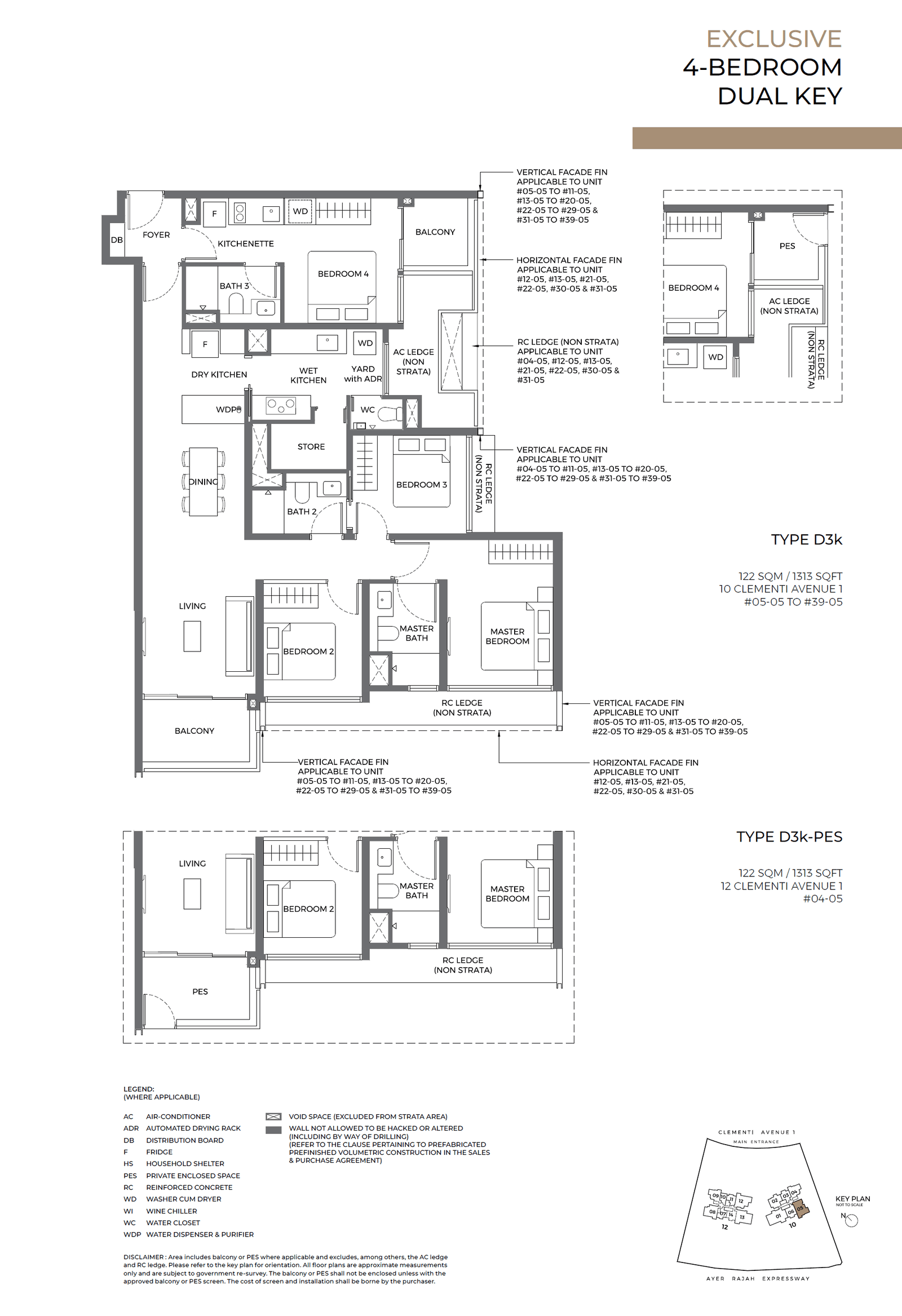 ELTA 4 BEDROOM DUAL KEY D3k