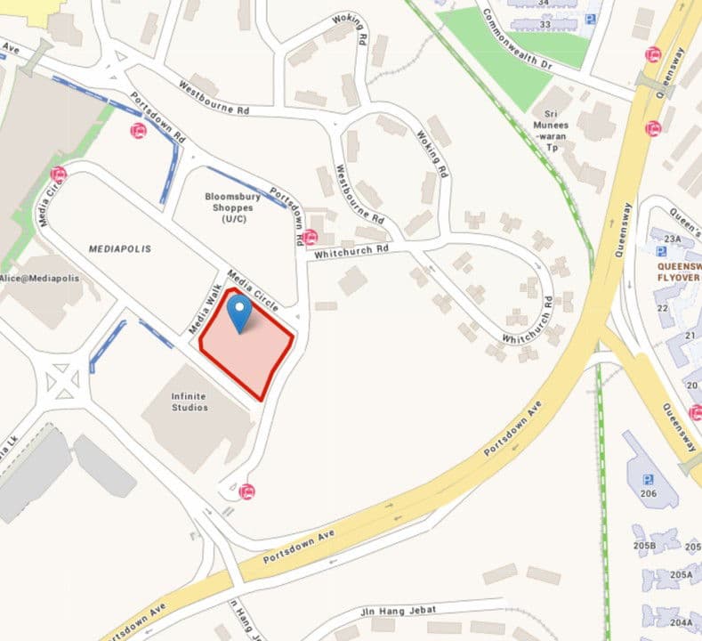 Media Circle Parcel A GLS